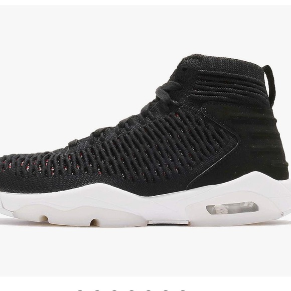 NIB Nike air Jordan’s flyknit 23s youth size 6 women’s size 7.5 black and red - Picture 15 of 15